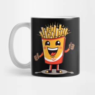 kawaii french fries T-Shirt cute ,potatofood Mug